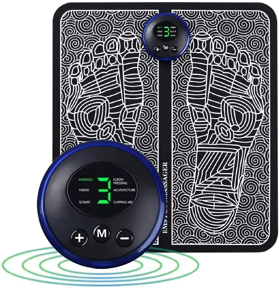 Fabrik Hot Großhandel Elektro Ems Füße Spa Massage gerät Therapie Schmerz Relax Ems Fuß massage USB-Matte