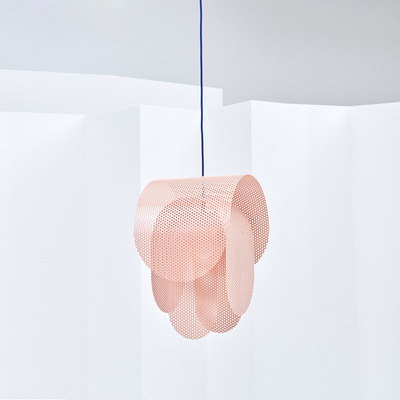 High quality Children's room bedroom Pink Nordic Modern creative chandelier