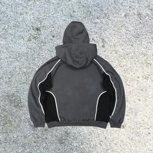 Áo hoodie có mũ trùm đầu màu sắc phối hợp thiết kế cá nhân hóa Double Hat dành cho mùa thu đông, áo hoodie rộng rãi cho nam và nữ - Product Image 4