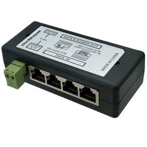 หัวฉีด POE 4พอร์ต9-48V อีเทอร์เน็ต POE อะแดปเตอร์สำหรับกล้อง IP - Product Image 4