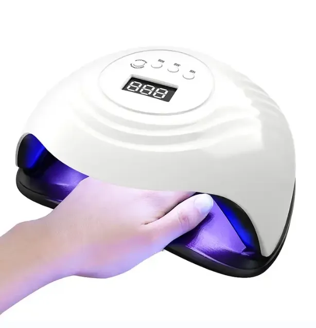 2024 nouvelle lampe à ongles Led Uv 168W plus rapide Gel sèche-ongles professionnel lampe de polymérisation capteur automatique Gel Machine à polir