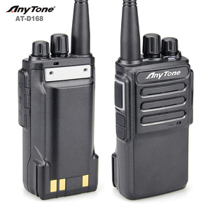 D168 Anytone DMR Robustes Funkgerät VHF 136-174Mhz digitales UHF-Radio USB <span class=keywords><strong>C</strong></span> mit 2 TONNEN und 5 TONNEN Funkempfänger