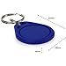Fudan 13.56Mhz RFID NFC Keyfob kustom Logo pabrik ABS plastik ABS NFC gantungan kunci Tag dengan 1k Chip tahan air untuk Hotel - Product Image 2