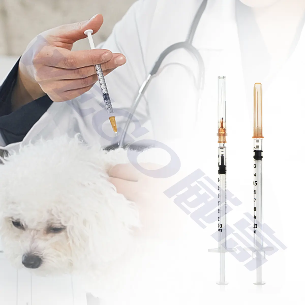 Fabricantes de jeringa médica desechable para uso veterinario, espray con aguja, inyección de tinta de 3ml, 5ml, 60ml