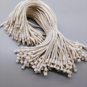 Cordón para colgar etiquetas, de uso común, de algodón, para ropa, Beige, grano - Product Image 2
