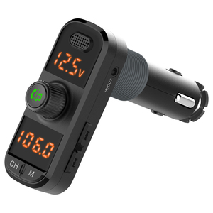 Vendita calda per Kit auto Bluetooth telecomando caricabatterie per auto Wireless FM trasmettitore MP3Player funzioni di ricarica Stereo - Product Image 5