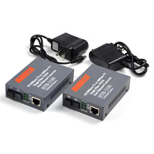 Netlink-Convertidor de medios de fibra óptica Gigabit Ethernet, 10/100M BIDI A/B, OEM, 10km, 20km, PoE, 4G, 3G, GSM, SDK - Product Image 1