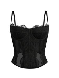 BM kadın seksi iç çamaşırı korse iç çamaşırı örgü Fishnet Bodysuit See Through Shapewear Sexi oyuncak iç çamaşırı tek parça Babydoll - Product Image 6