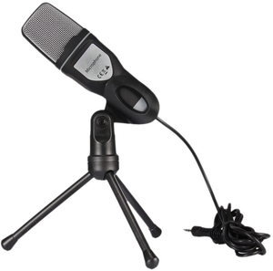 Micrófono con cable de escritorio de Venta caliente para grabación de transmisión para enseñanza de estudio de computadora