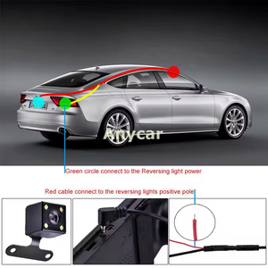 Grabadora de conducción de vehículos de 3 canales, pantalla de 4,0 pulgadas, detección de movimiento, vista trasera Hd, cámara de salpicadero de 1080p, cámara de salpicadero de 3 lentes, DVR para coche
