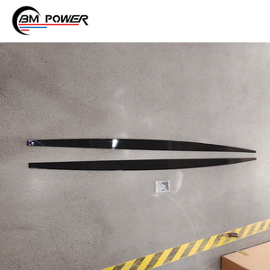 1 serisi F20 MP stil vücut <span class=keywords><strong>kiti</strong></span> dudak ön arka difüzör yan etek arka SPOILER parlak siyah FACELIFT parçaları - Product Image 4