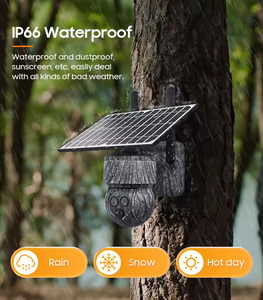 กล้อง IP 8MP 4G เลนส์คู่ PTZ ซูมออปติคอล Ip66กันน้ำพลังงานแสงอาทิตย์ใช้เสียงระบบสองทาง - Product Image 3