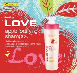ダメージヘアLOVEアップルフォーティフィングアップルエキスシャンプー