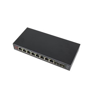外部DCアダプター入力ギガビットPoEスイッチ8ポート2 SFPポート1000Mbps 44-57v IEEE802.3 AF/AT - Product Image 4