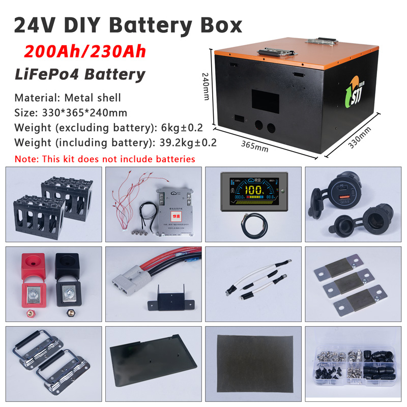 Kit de bricolage 24 V-200 Ah/230 Ah