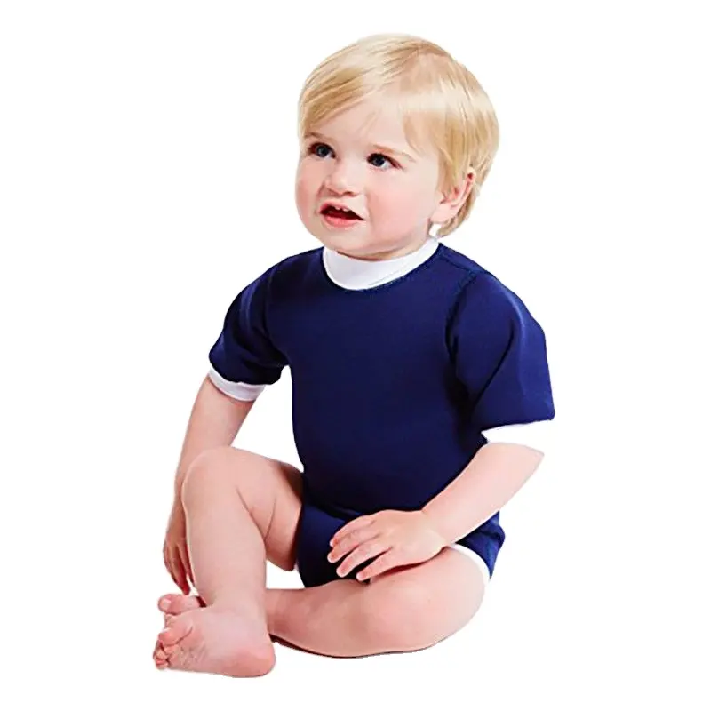 Wholesale new design kids wetsuit baby swimming suit baby wetsuit uv protective UPF 50 child swimwear girl