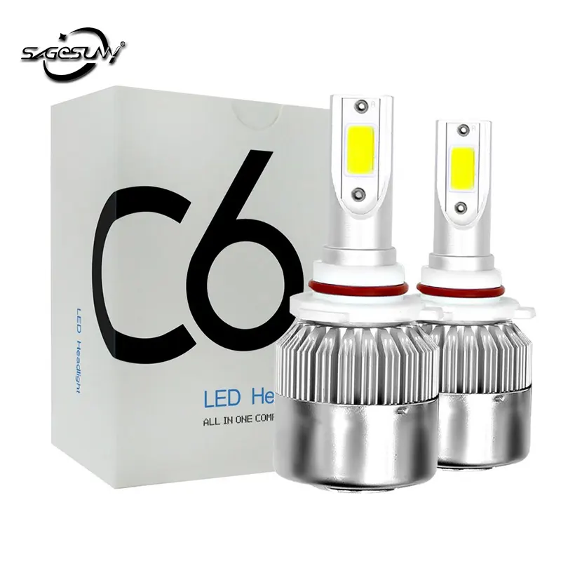 Bombillas de faro LED de xenón Hir2 9012 55W, faros halógenos 9012 para todos los modelos de automóviles, el más barato