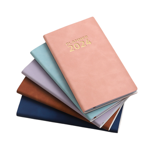 BECOL, nuevo diseño, Bloc de notas impreso personalizado, cubierta de cuero PU, Bloc de notas, Mini planificador de horarios, cuaderno de escritura para regalo de negocios - Product Image 6