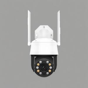 5MP H.265 Câmera de Segurança WiFi 20X Zoom Óptico 200m Alcance Visual Indoor Outdoor PTZ Wireless Built-in Mic Alarme Recursos Ocultos