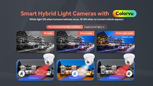 2024 YCX 12MP Turret ColorVu Smart Dual Light HIK POE Cámara IP con audio bidireccional y ranura SD Proveedor de sistemas NVR - Product Image 6
