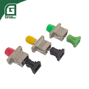 GETEKnet FTTH Glasfaser koppler Buchse zu Buchse SC zu SC LC FC ST Ethernet Netzwerk Glasfaser Adapter
