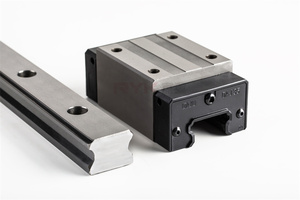 Carril de guía lineal CNC de alta rigidez de 20mm para máquinas de bordar Tipo de bola de bajo ruido Guía lineal de acero Núcleo de rodamiento de acero - Product Image 3