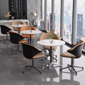 Silla de oficina de lujo Simple de diseño moderno nórdico, Ingeniería humana para negociación de mesa de red, uso de computadora de Aprendizaje Familiar - Product Image 5