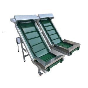 Transportador de cinta trepadora, material granular, máquina de carga y elevación de descarga, transportador de alimentos para línea de cinta transportadora