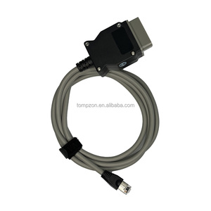 高品質の灰色のENETインターフェースケーブルE-SYS ICOMコーディングFシリーズ (BMW4色用) - Product Image 1