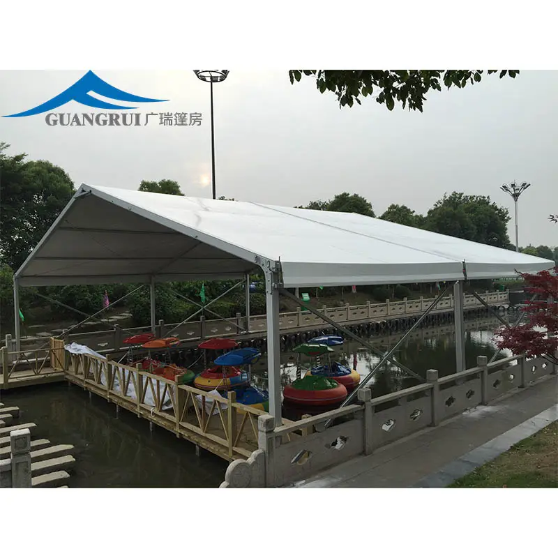 3m x 3m terpal PVC putih berkualitas tinggi tenda acara luar ruangan tenda bingkai aluminium untuk dijual