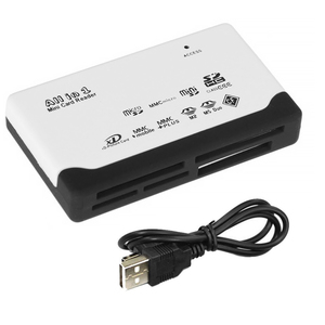 Nuovo esterno All in 1 Mini Muti scheda di memoria ad alta velocità lettori di schede USB 2.0 adattatore per lettore di schede - Product Image 5