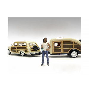 American Diorama DCD 'Campers' Minifigure 1/24 Scale <strong>Models</strong> for Hobby &amp; Collection - Product Image 1