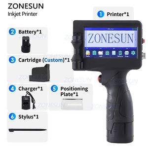 ZONESUN ZS-HIP127 Handheld Barcode QR Code Inkjet Coder Drucker Codier maschine für Lebensmittel beutel Joghurt boxen Plastik flaschen - Product Image 6