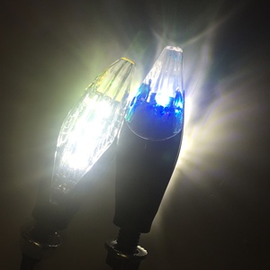 2PCs 12V Double Sided Lighting Two Colors White Blue Yellow Red and RGB Strobe Flash Led Turn Signal Motorcycle Head <strong>Lights</strong>