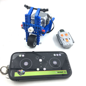 9686 RC APP Programm Rad motor Motorrad Elektro fahrrad Bausteine Kompatible Legoeds Wedo 9686 Assem bles Bricks Toys - Product Image 1