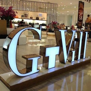 Benutzer definierte LED-Zeichen Facelit Außenwerbung Acryl 3D-Wandschild Led Channel Letters Sign - Product Image 2