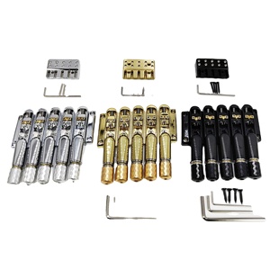 High-end <strong>Headless</strong> Bass Five-<strong>string</strong> Copper Code Bridge <strong>String</strong> Plate 5-<strong>string</strong> <strong>Headless</strong> Electric Bass Bridge Upper Pillow Lower