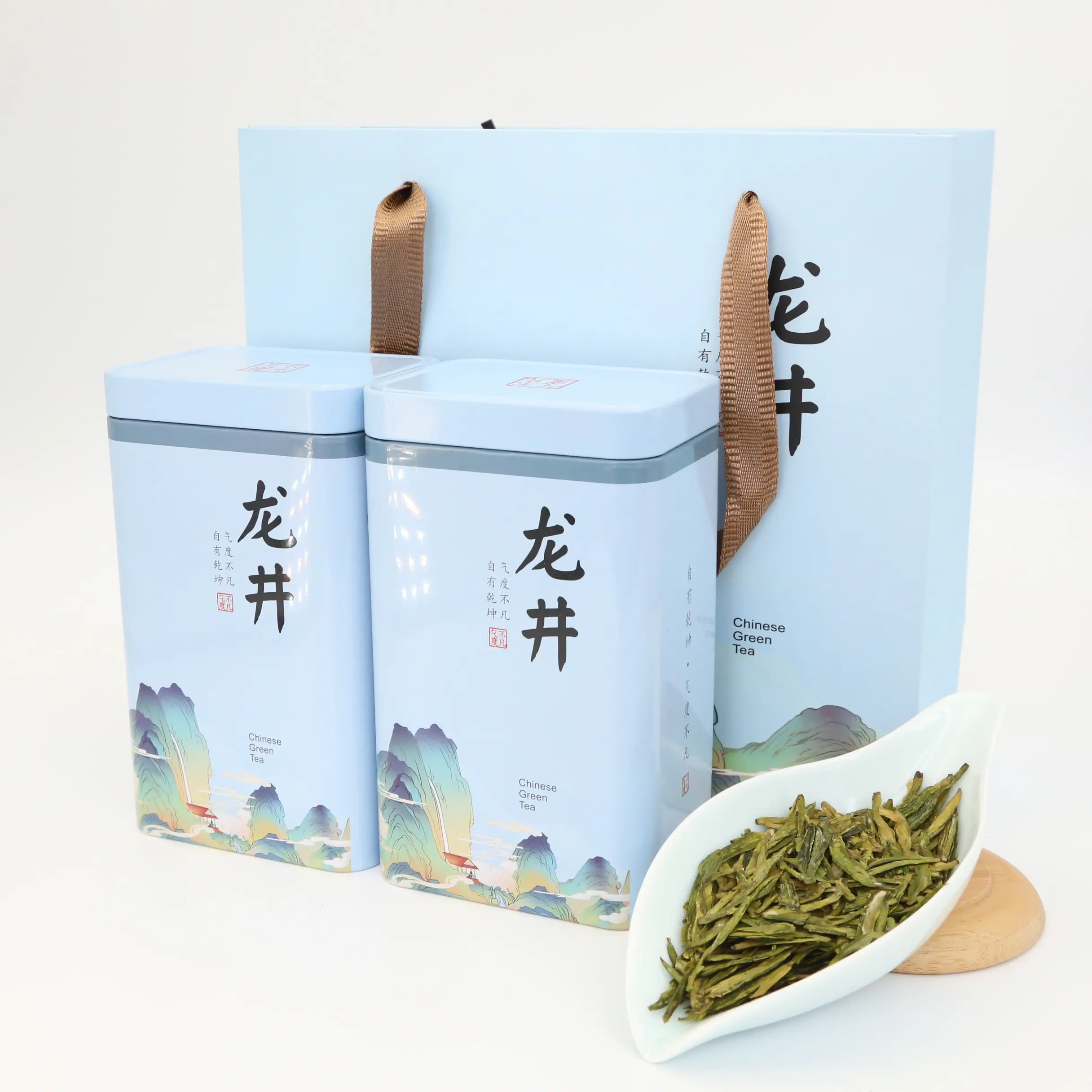 Pronto per la spedizione Premium Hangzhou Longjing Spring Green Tea