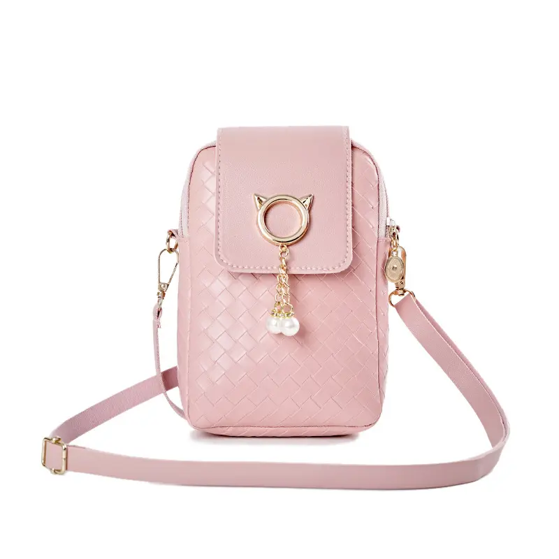 Çok fonksiyonlu cep telefonu çantası kore versiyonu 2023 moda kadın askılı omuz çantası toptan dış ticaret küçük çanta