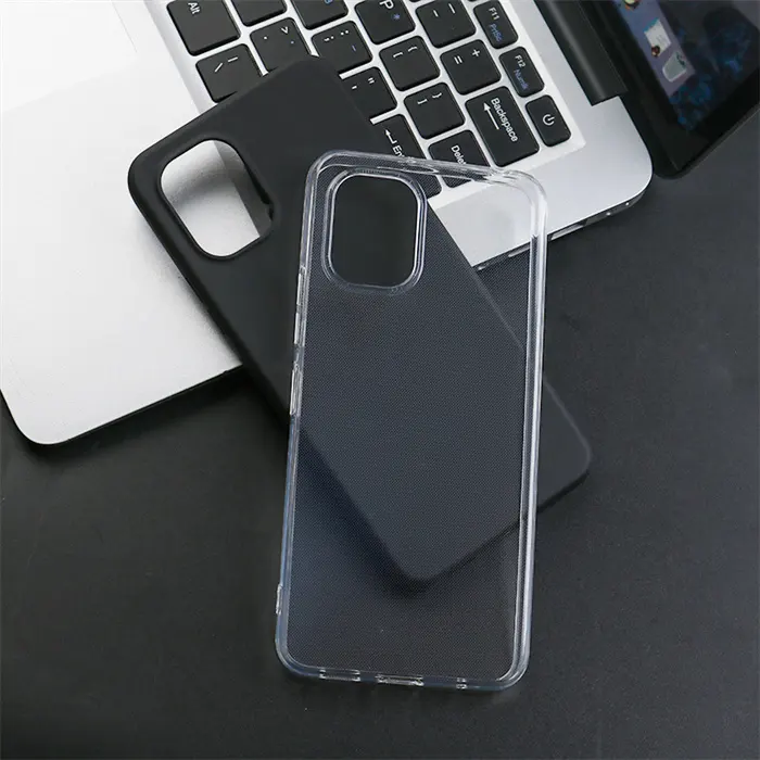 Funda de teléfono móvil transparente para UMIDIGI G1, cubierta protectora completa mate, suave, negra, TPU, delgada, a prueba de golpes