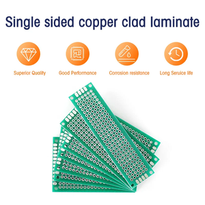 5pcs 2x8 3x7 4x6cm片面プロトタイプPCBプリント回路基板ユニバーサルボードPCBはんだ付けプレートDIYキットPCBボード - Product Image 5