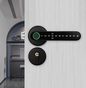 RFID kart akıllı kolu kolu kapı kilidi akıllı kilit anahtarsız giriş biyometrik dijital akıllı elektronik dış kapı kilidi - Product Image 2