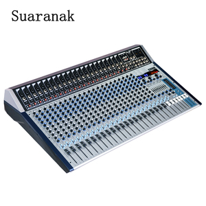 CMax24 Professional Audio Mixer 24-Channel 9-Band EQ Built-In 99 <strong>DSP</strong> LCD <strong>Display</strong> REC DJ Controller for Karaoke Metal Shell - Product Image 2