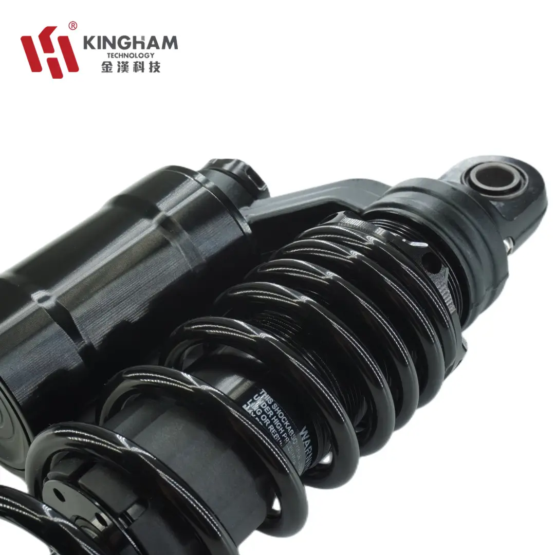 Kintham Shock Absorber sepeda motor, peredam kejut belakang sepeda motor kompresi dapat disesuaikan untuk Honda