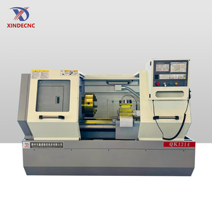 Máquina de roscado de tubos de metal CNC QK1314 de alta precisión, corte de metal completamente automático - Product Image 1