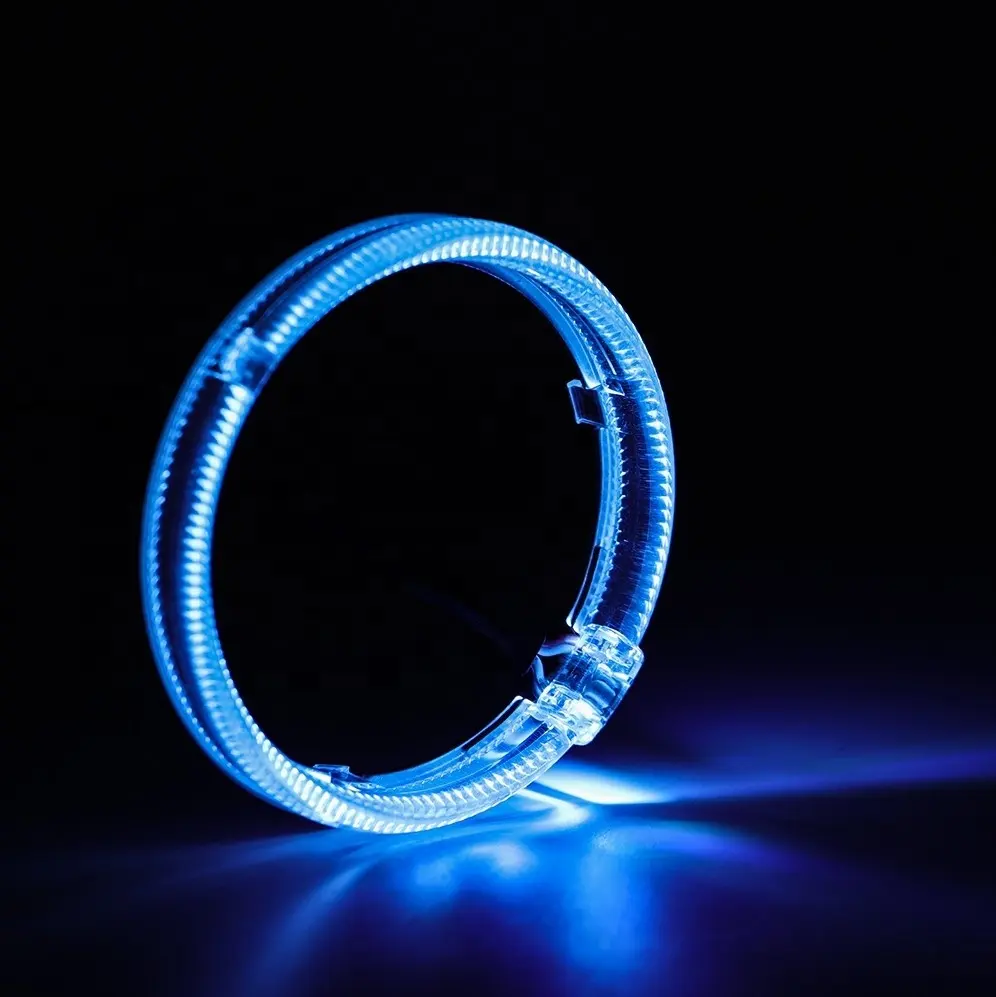 Universal 2,5 ''3'' LED Halo Ringe Nebels chein werfer COB Kreis Ring e46 e90 e 60 e38 f10 f30 Halo Ring engels augen