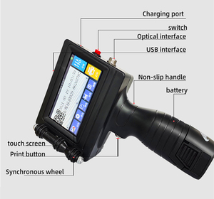 ZHENHUA Tragbares Verfalls datum Hands trahl maschine Manuelle Druck codier maschine Hand-Tinten strahl drucker Zum Verkauf - Product Image 5
