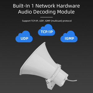 Sistema de intercomunicación de transmisión de red IP pa, altavoz con bocina ip poe de 30 vatios y 30 w - Product Image 4