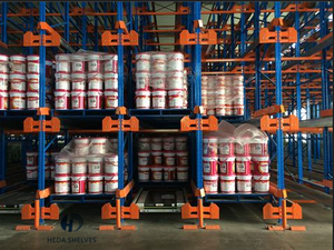 Sistema di scaffalature drive-in per magazzino automatico usato su misura/scaffali impilabili - Product Image 3