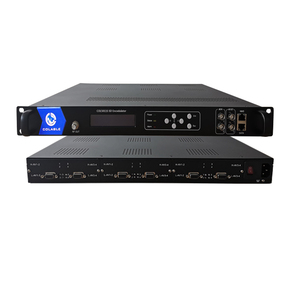 Equipo de cabecera de TV digital Codificación Mpeg2 24 en 1 Canales SD CVBS a salida de RF SD CATV Codificador Modulador COL5011S - Product Image 3
